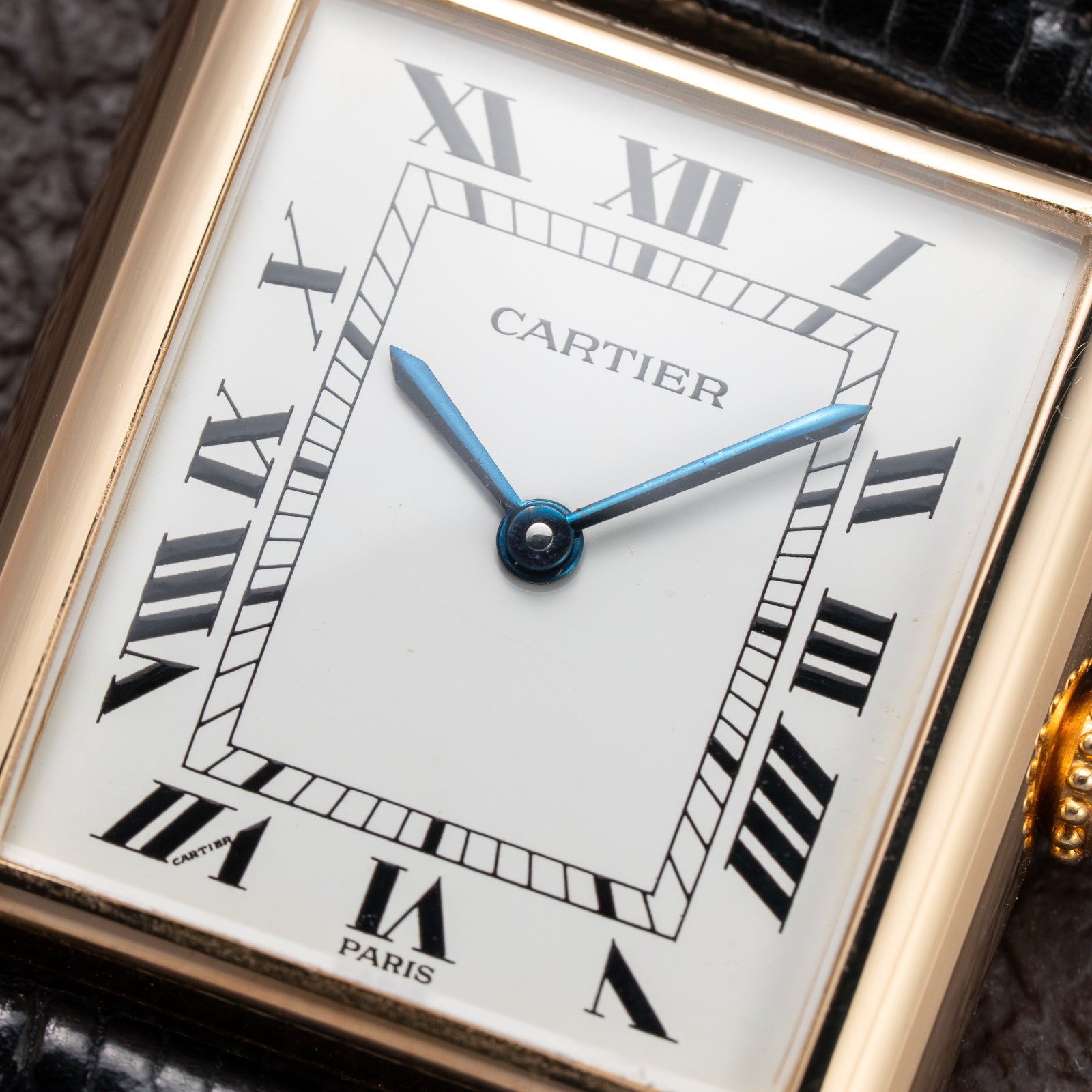Cartier Tank Louis 'Paris'  18K Yellow Gold GM Ref. 78086 from 1970s