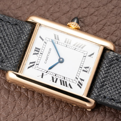 Cartier Tank Louis Paris Dial 18K Yellow Gold Ref. 78086 from 1970s