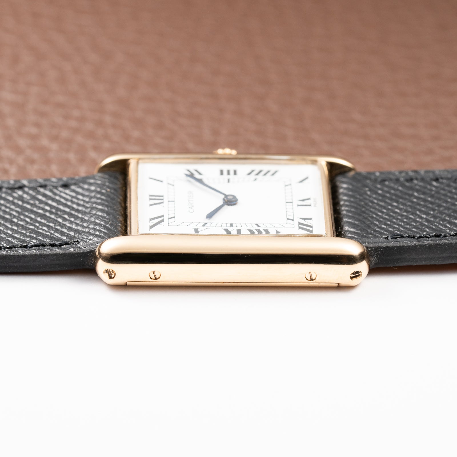 Cartier Tank Louis Paris Dial 18K Yellow Gold Ref. 78086 from 1970s