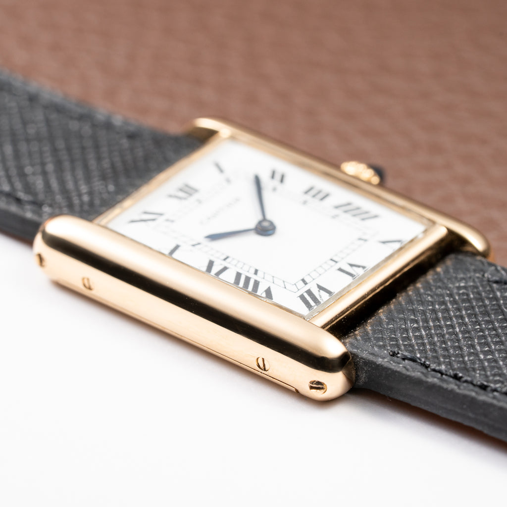 Cartier Tank Louis Paris Dial 18K Yellow Gold Ref. 78086 from 1970s