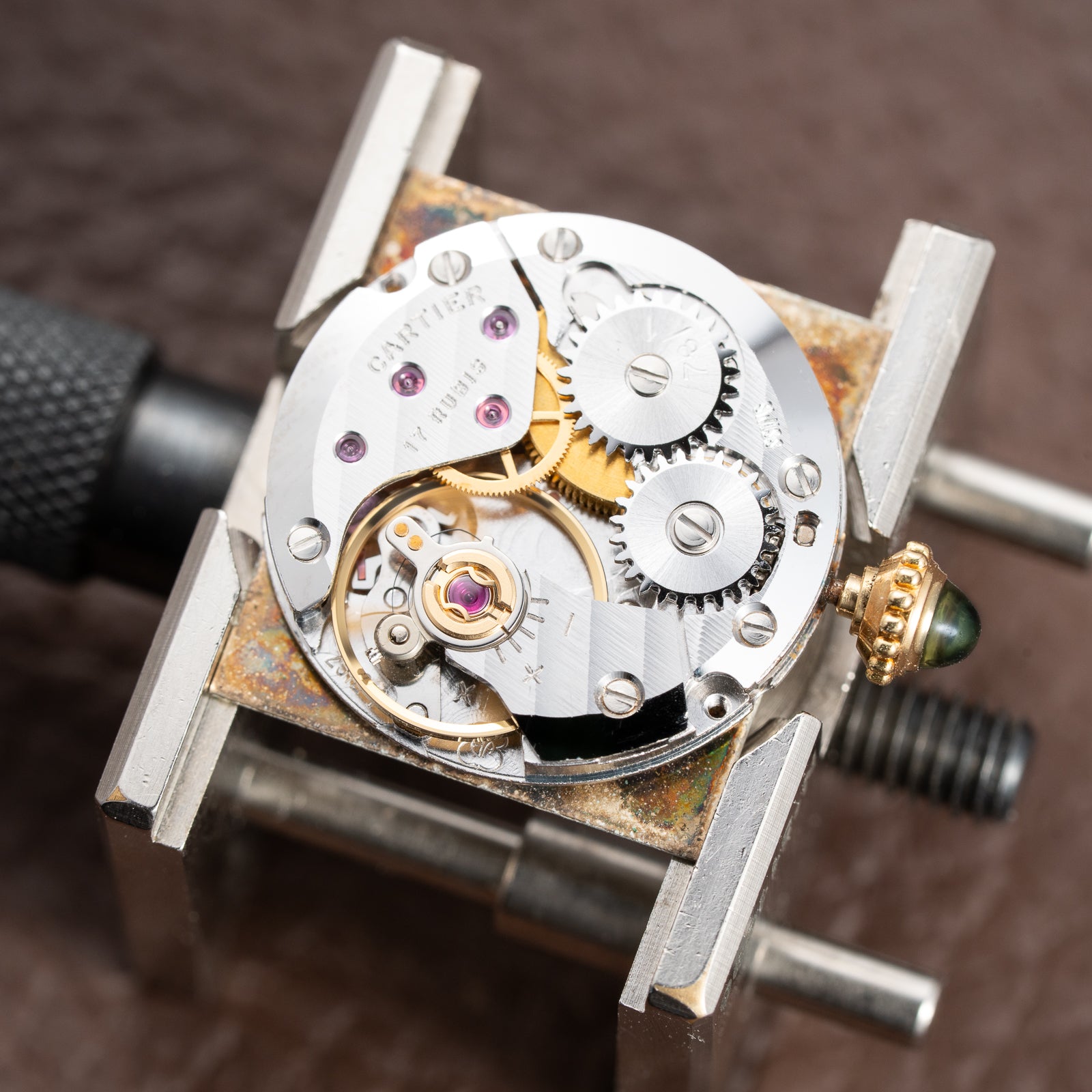 Cartier Tank Louis 'Paris' PM 18k Yellow Gold 78087 From 1970s