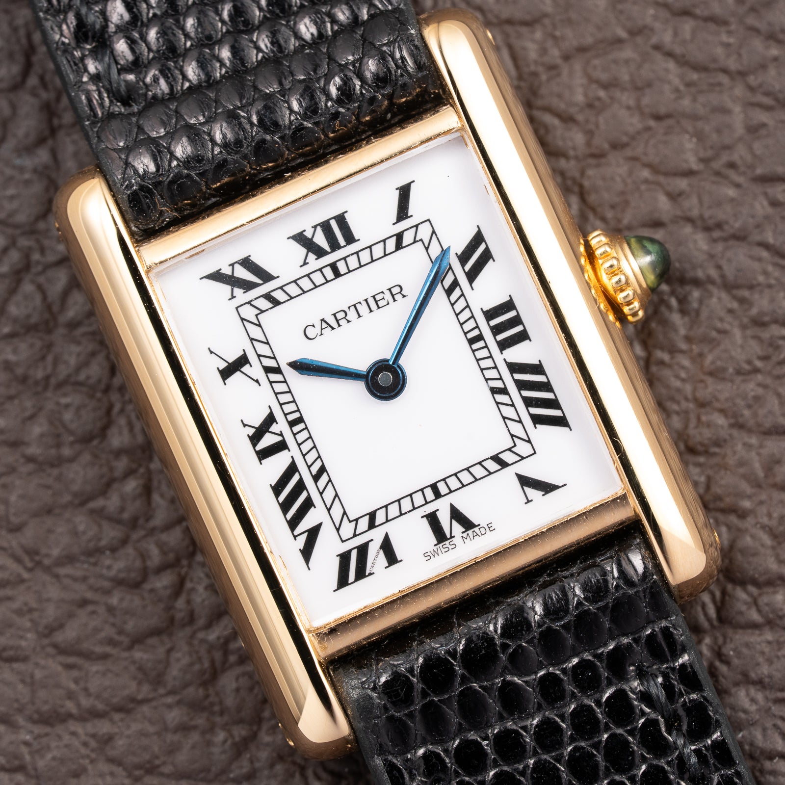 Cartier Tank Louis 'Paris' PM 18k Yellow Gold 78087 From 1970s