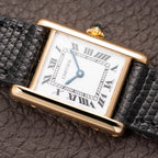 Cartier Tank Louis 'Paris' PM 18k Yellow Gold 78087 From 1970s