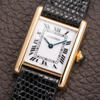 Cartier Tank Louis 'Paris' PM 18k Yellow Gold 78087 From 1970s