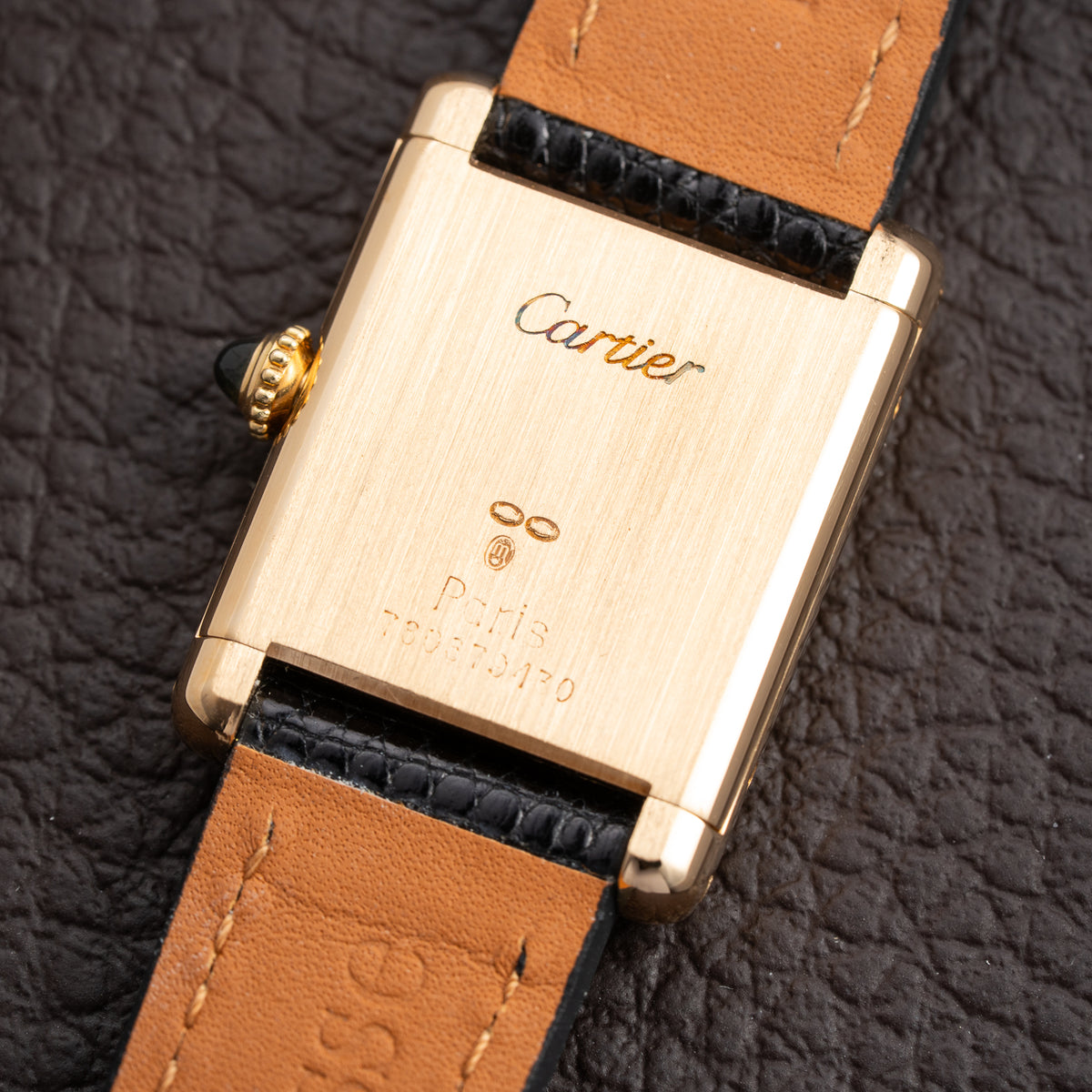 Cartier Tank Louis 'Paris' PM 18k Yellow Gold 78087 From 1970s