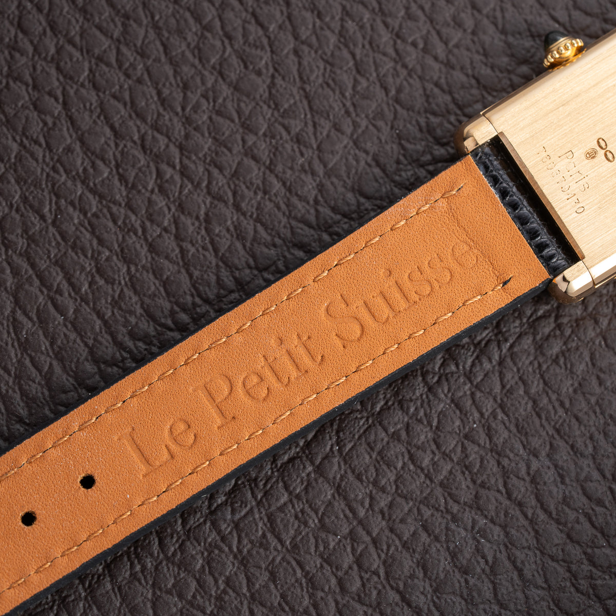 Cartier Tank Louis 'Paris' PM 18k Yellow Gold 78087 From 1970s