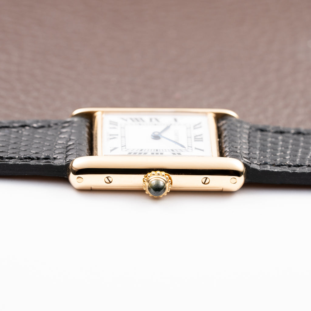 Cartier Tank Louis 'Paris' PM 18k Yellow Gold 78087 From 1970s