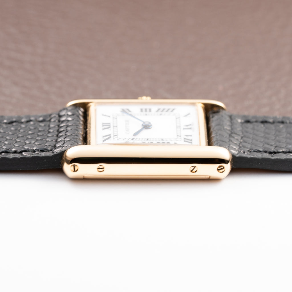 Cartier Tank Louis 'Paris' PM 18k Yellow Gold 78087 From 1970s