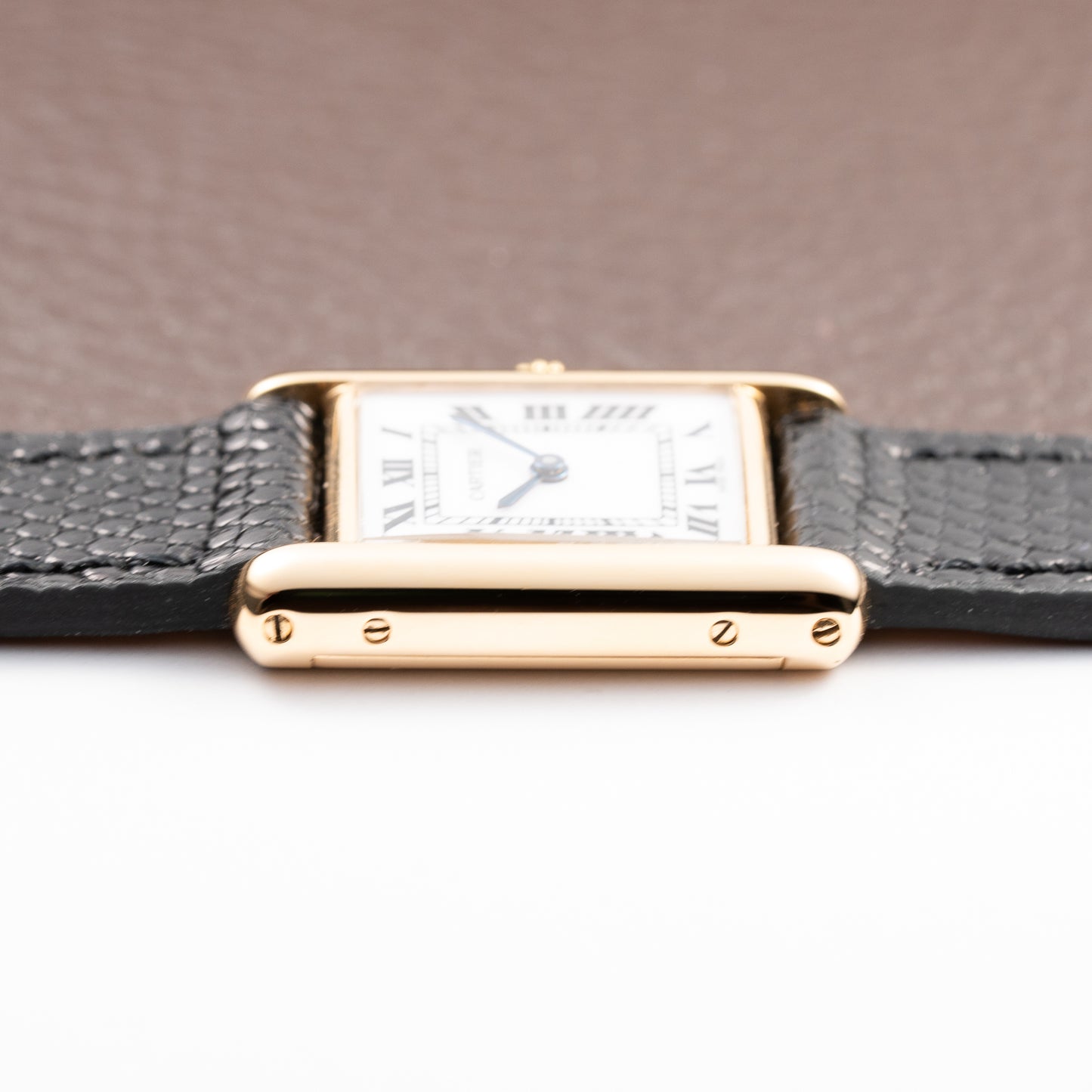Cartier Tank Louis 'Paris' PM 18k Yellow Gold 78087 From 1970s