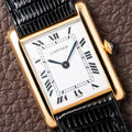 Cartier Tank Louis Extra Plate Frederic Piguet 21 Yellow Gold Reference 96065