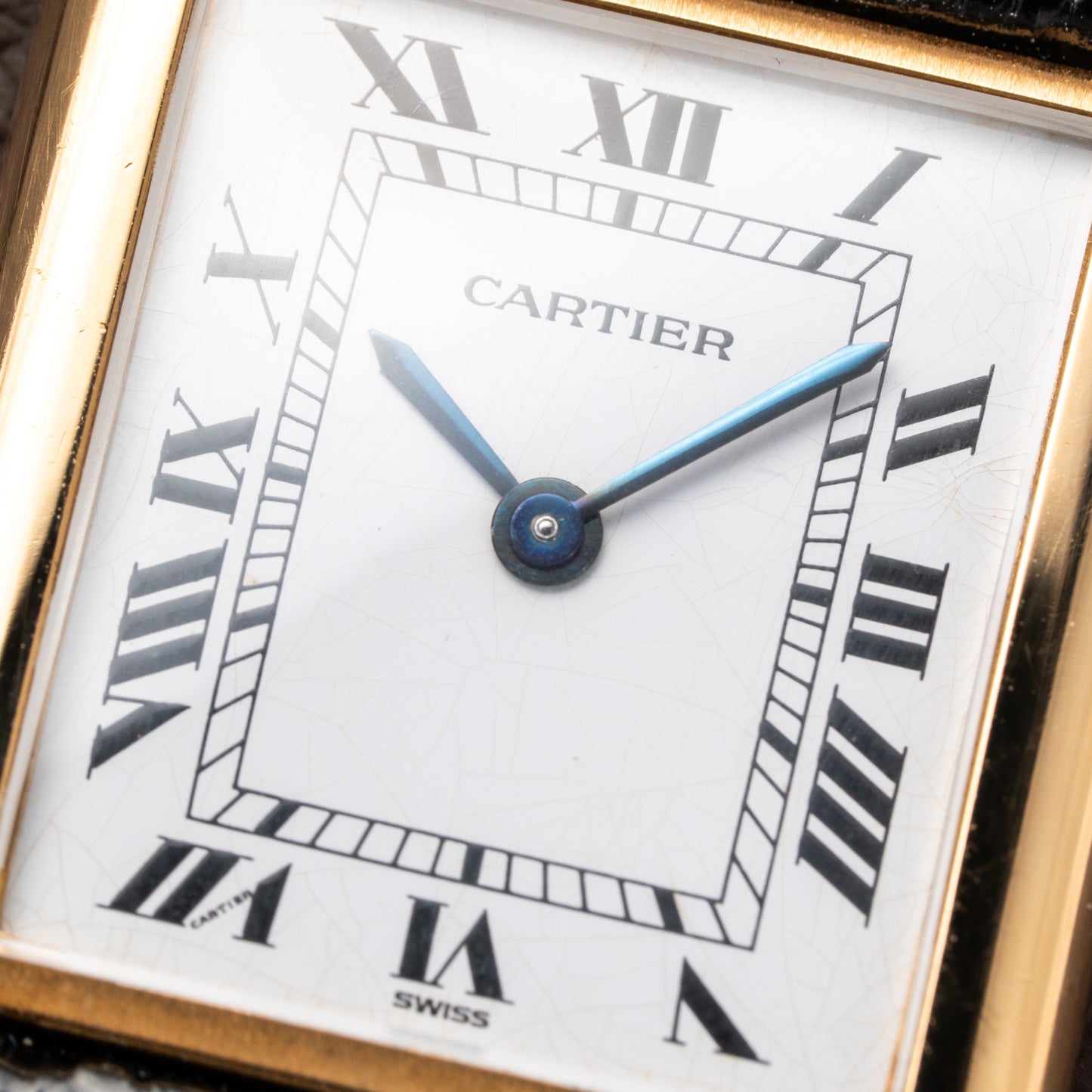 Cartier Tank Louis Extra Plate Frederic Piguet 21 Yellow Gold Reference 96065