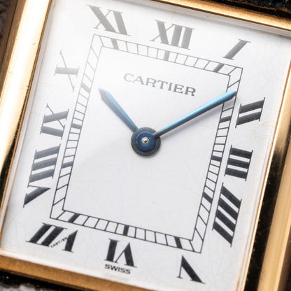 Cartier Tank Louis Extra Plate Frederic Piguet 21 Yellow Gold Reference 96065