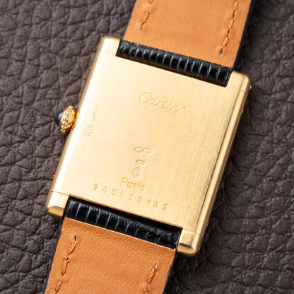 Cartier Tank Louis Extra Plate Frederic Piguet 21 Yellow Gold Reference 96065