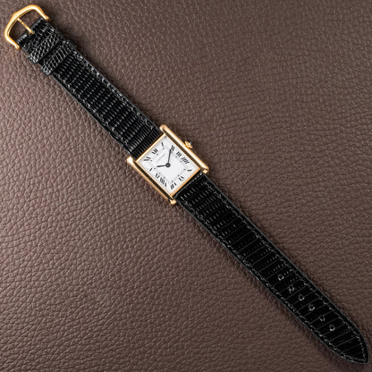 Cartier Tank Louis Extra Plate Frederic Piguet 21 Yellow Gold Reference 96065