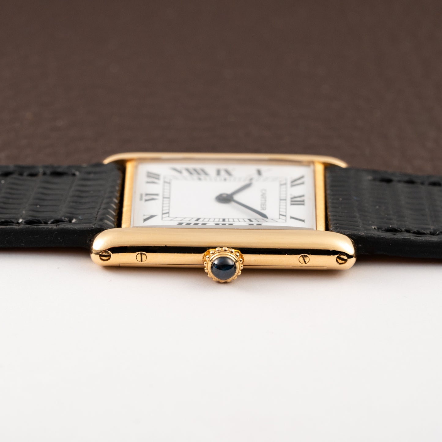 Cartier Tank Louis Extra Plate Frederic Piguet 21 Yellow Gold Reference 96065