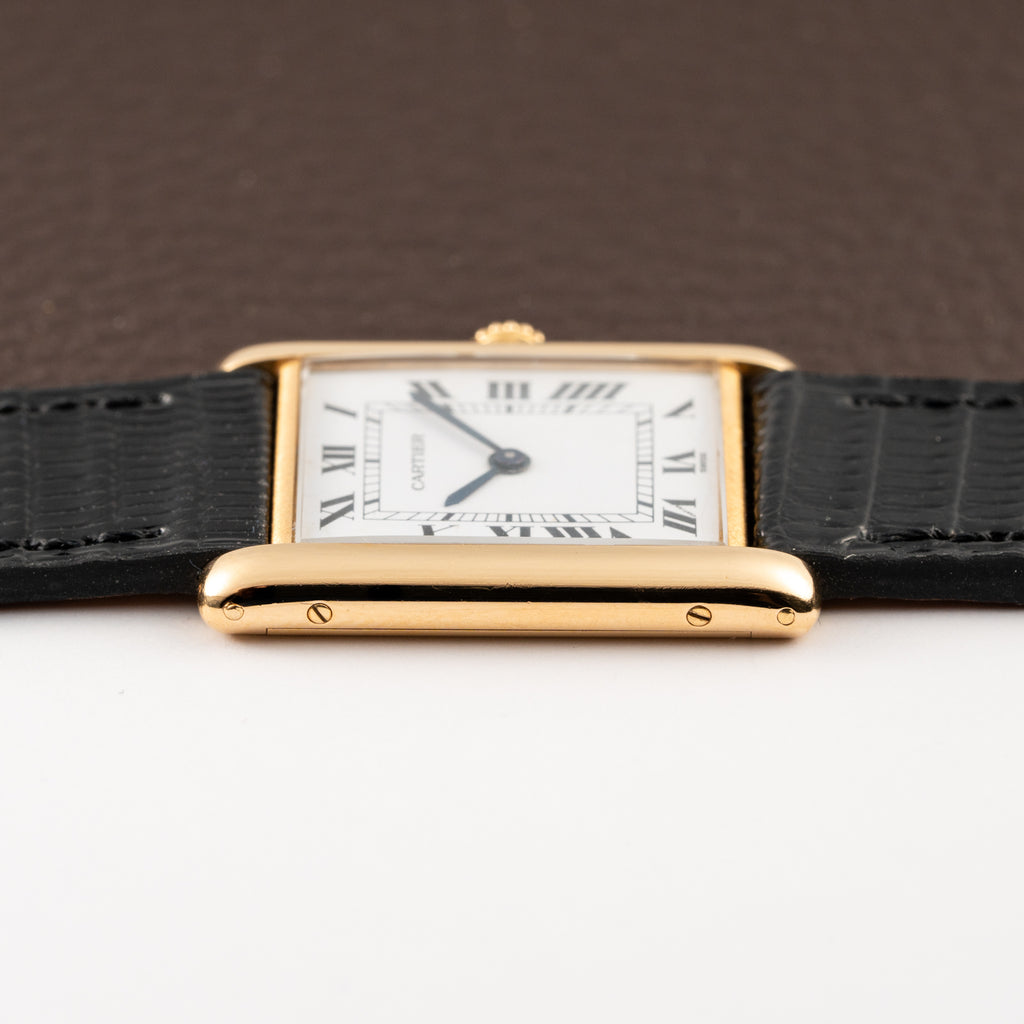 Cartier Tank Louis Extra Plate Frederic Piguet 21 Yellow Gold Reference 96065
