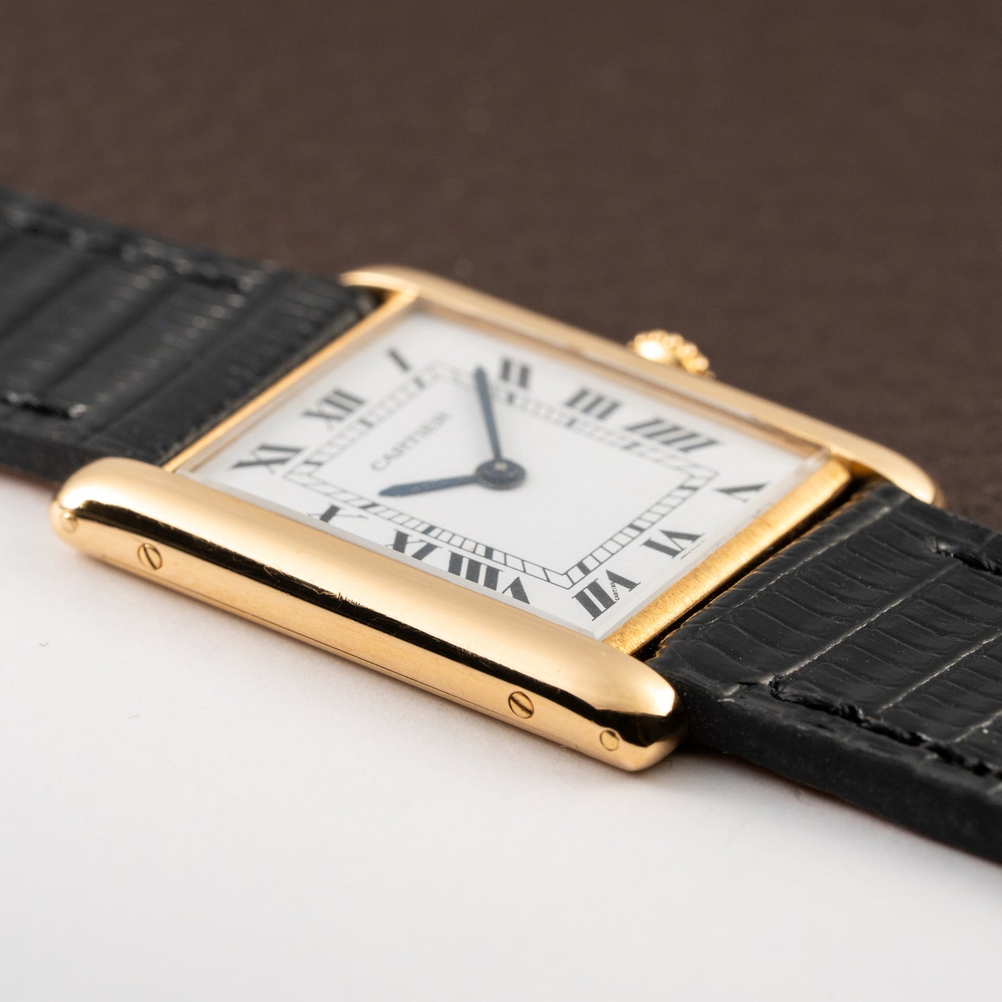 Cartier Tank Louis Extra Plate Frederic Piguet 21 Yellow Gold Reference 96065
