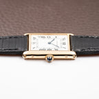 Cartier Tank Louis Extra Plat 'Paris' Dial 18K Yellow Gold Ref. 96065 From 1980s Cartier Service 2026
