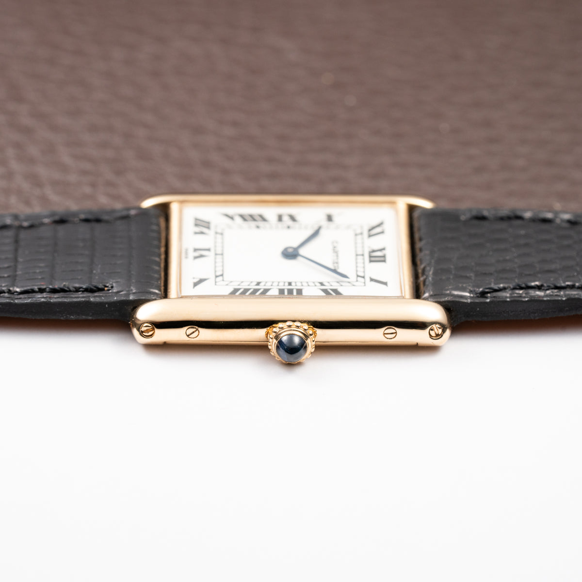 Cartier Tank Louis Extra Plat 'Paris' Dial 18K Yellow Gold Ref. 96065 From 1980s Cartier Service 2026