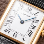 Cartier Tank Louis Extra Plate Frederic Piguet 21 in 18k Yellow Gold Reference 96065 from 1990s