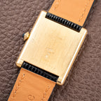Cartier Tank Louis Extra Plate Frederic Piguet 21 in 18k Yellow Gold Reference 96065 from 1990s
