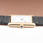 Cartier Tank Louis Extra Plate Frederic Piguet 21 in 18k Yellow Gold Reference 96065 from 1990s