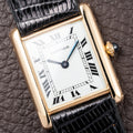 Cartier Tank Louis Extra Plate Frederic Piguet 21 Yellow Gold Ref. 96065 from 1980s
