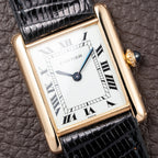 Cartier Tank Louis Extra Plate Frederic Piguet 21 Yellow Gold Ref. 96065 from 1980s