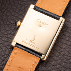 Cartier Tank Louis Extra Plate Frederic Piguet 21 Yellow Gold Ref. 96065 from 1980s