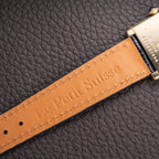Cartier Tank Louis Extra Plate Frederic Piguet 21 Yellow Gold Ref. 96065 from 1980s