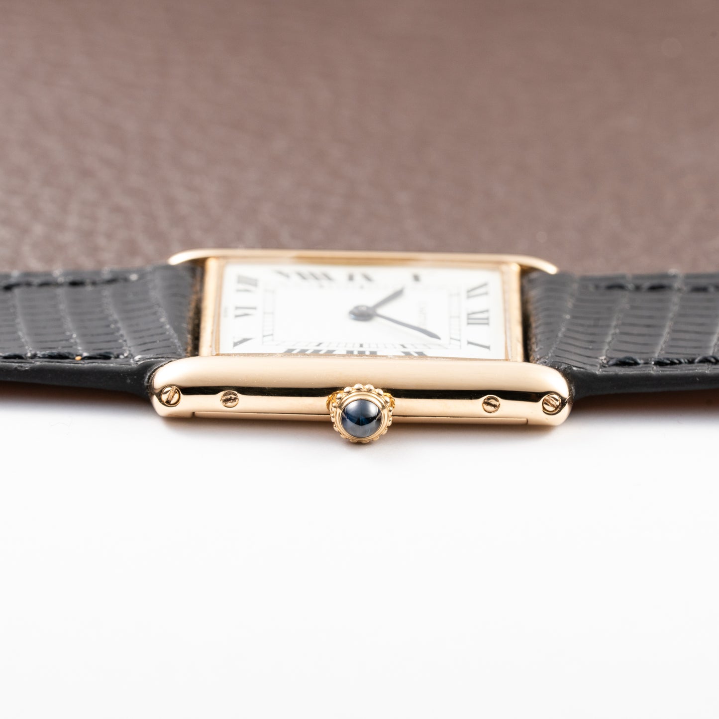 Cartier Tank Louis Extra Plate Frederic Piguet 21 Yellow Gold Ref. 96065 from 1980s