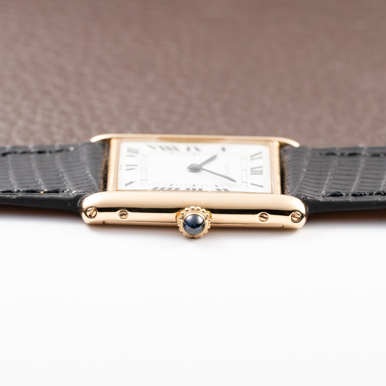 Cartier Tank Louis Extra Plate Frederic Piguet 21 Yellow Gold Ref. 96065 from 1980s