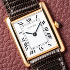 Cartier Tank Louis Extra Plate Frederic Piguet 21 Yellow Gold Reference 96065
