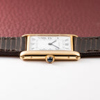 Cartier Tank Louis Extra Plate Frederic Piguet 21 Yellow Gold Reference 96065