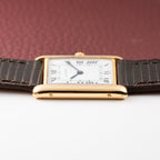 Cartier Tank Louis Extra Plate Frederic Piguet 21 Yellow Gold Reference 96065