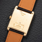 Cartier Tank Louis  Full Set 18k Yellow Gold Quartz GM Ref 81052 from 1987