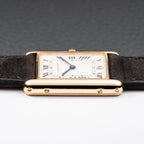 Cartier Tank Louis  Full Set 18k Yellow Gold Quartz GM Ref 81052 from 1987