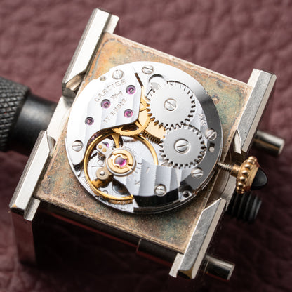 Cartier Tank Louis Paris Dial 18K Yellow Gold Ref. 78086 from 1970s