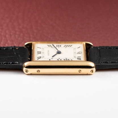 Cartier Tank Louis Paris Dial 18K Yellow Gold Ref. 78086 from 1970s