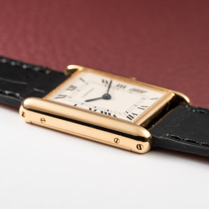 Cartier Tank Louis Paris Dial 18K Yellow Gold Ref. 78086 from 1970s