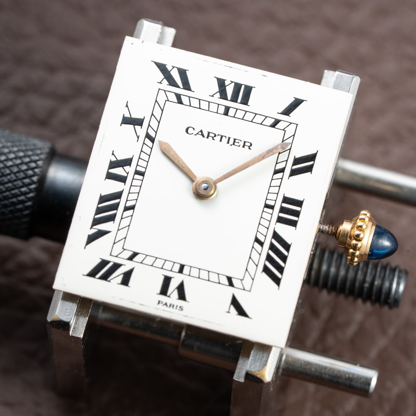 Cartier Tank Louis Paris Dial 18K Yellow Gold Ref. 78086 from 1970s