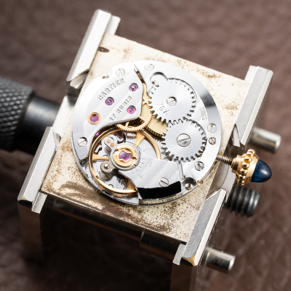 Cartier Tank Louis Paris Dial 18K Yellow Gold Ref. 78086 from 1970s
