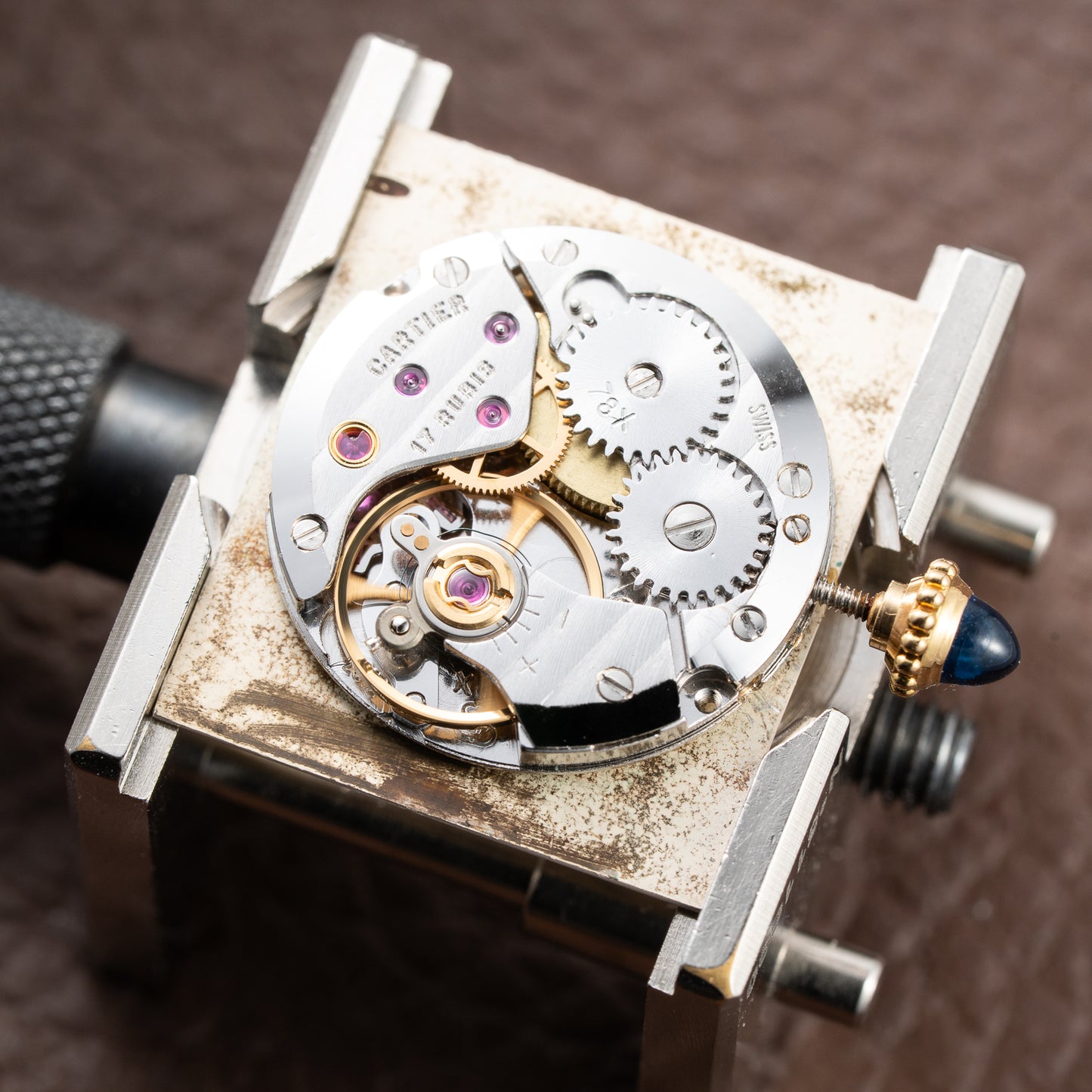 Cartier Tank Louis Paris Dial 18K Yellow Gold Ref. 78086 from 1970s