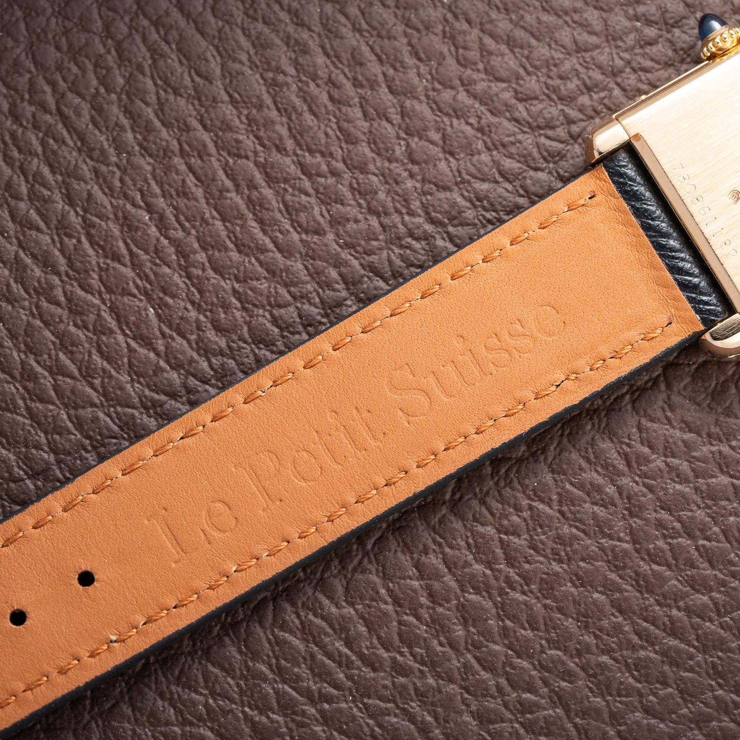 Cartier Tank Louis Paris Dial 18K Yellow Gold Ref. 78086 from 1970s