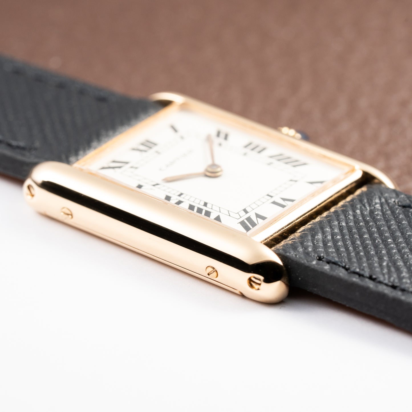 Cartier Tank Louis Paris Dial 18K Yellow Gold Ref. 78086 from 1970s