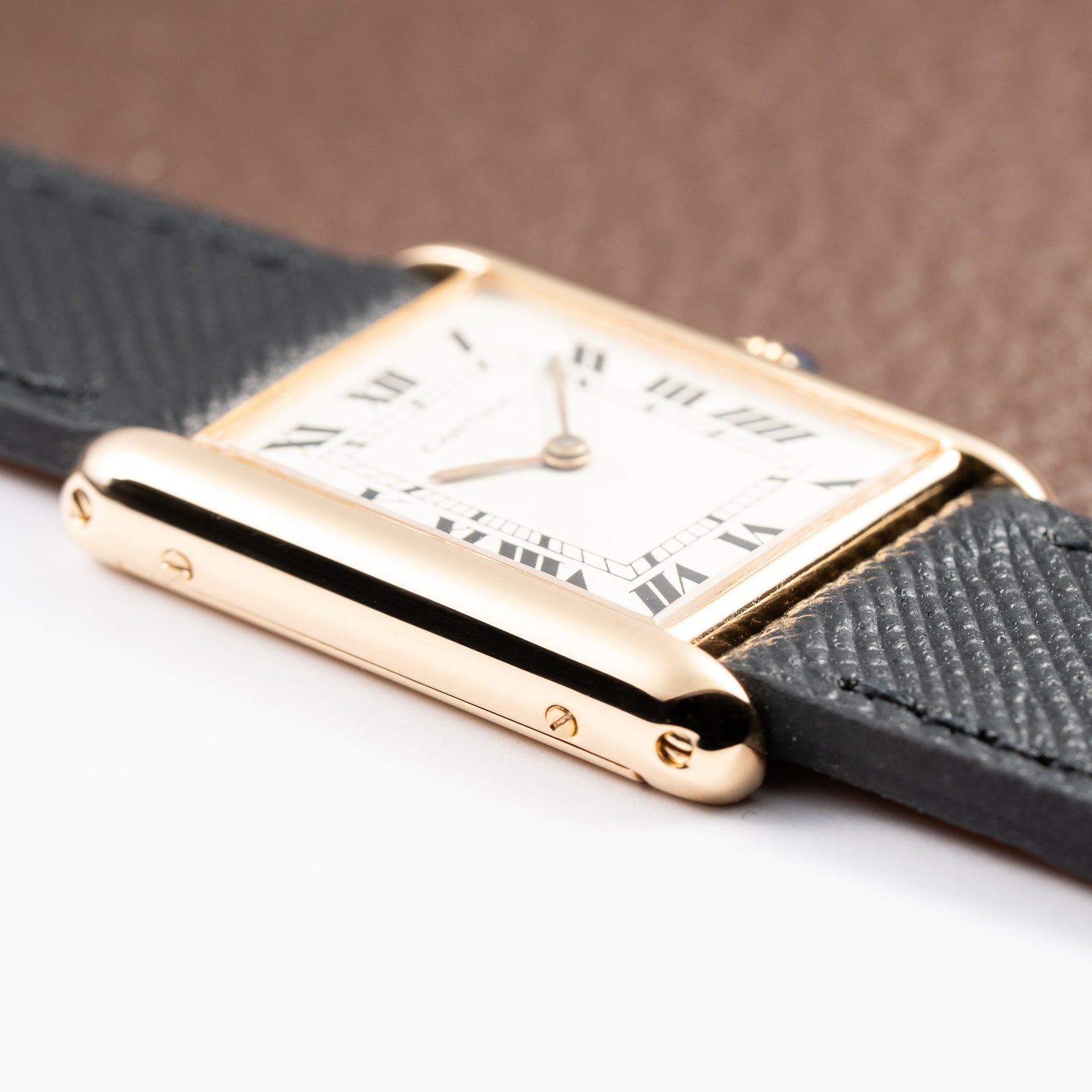 Cartier Tank Louis Paris Dial 18K Yellow Gold Ref. 78086 from 1970s