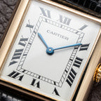 Cartier Tank Louis Paris Dial 18K Yellow Gold GM LM Ref. 78086 from 1970s