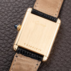 Cartier Tank Louis Paris Dial 18K Yellow Gold GM LM Ref. 78086 from 1970s