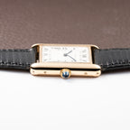 Cartier Tank Louis Paris Dial 18K Yellow Gold GM LM Ref. 78086 from 1970s