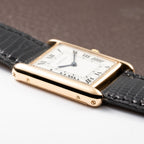 Cartier Tank Louis Paris Dial 18K Yellow Gold GM LM Ref. 78086 from 1970s